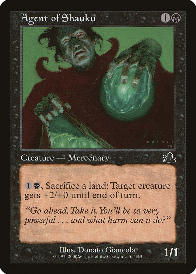 Agent of Shauku - (Foil): Prophecy