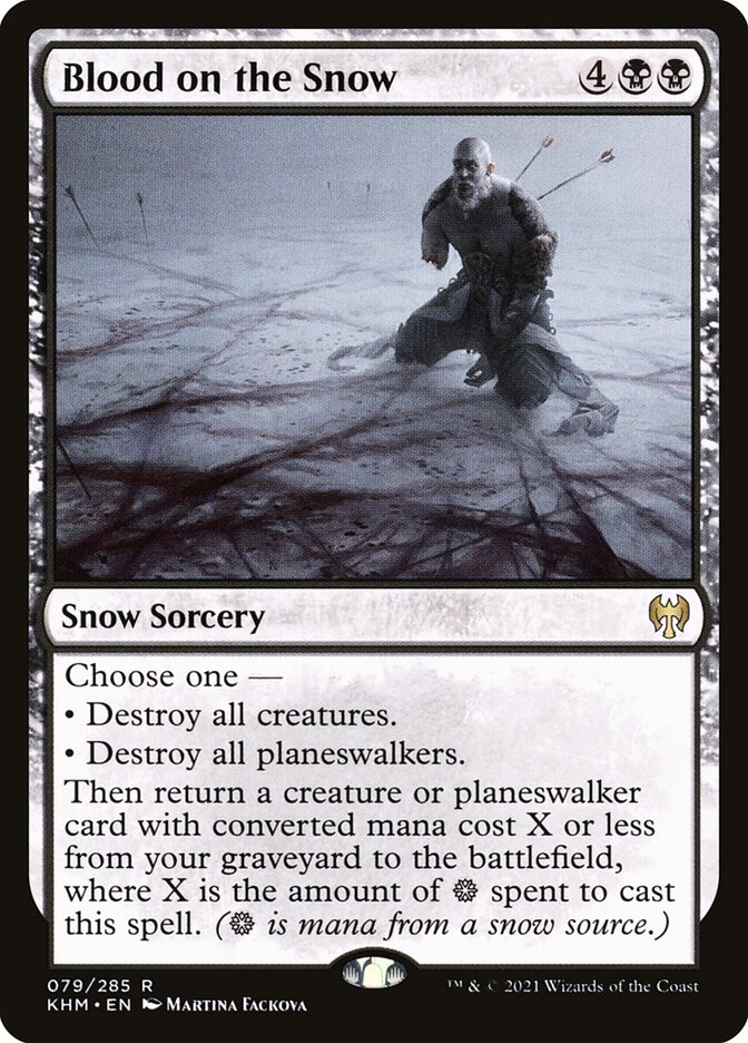 Blood on the Snow - (Foil): Kaldheim