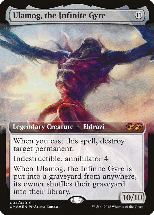Ulamog, the Infinite Gyre - (Foil): Ultimate Box Topper