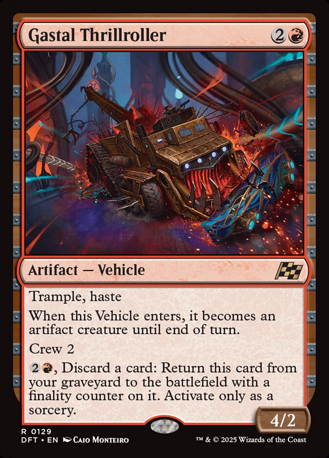 Gastal Thrillroller - (Foil): Aetherdrift