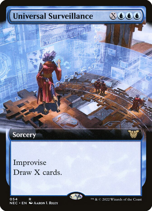 Universal Surveillance (Extended Art): Neon Dynasty Commander