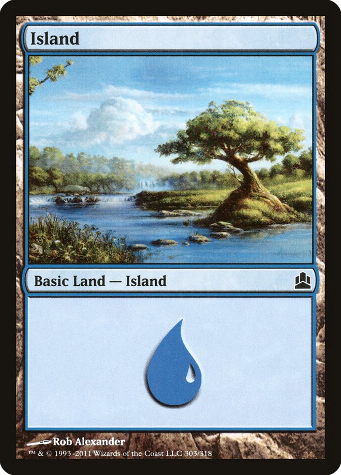 Island (#303): Commander 2011