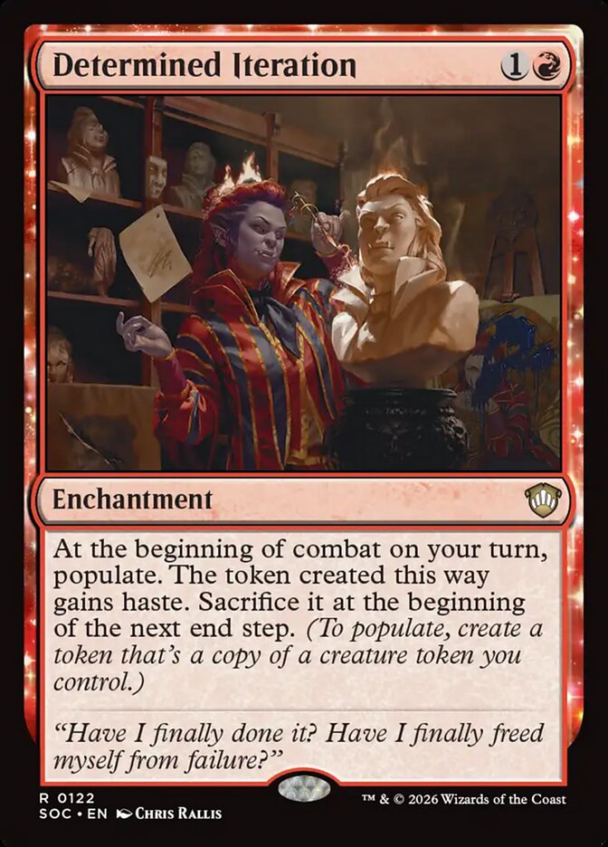 Determined Iteration: Secrets of Strixhaven Commander