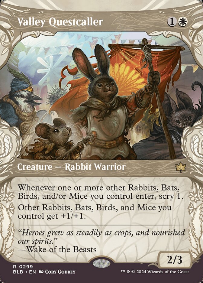 Valley Questcaller (Showcase): Bloomburrow