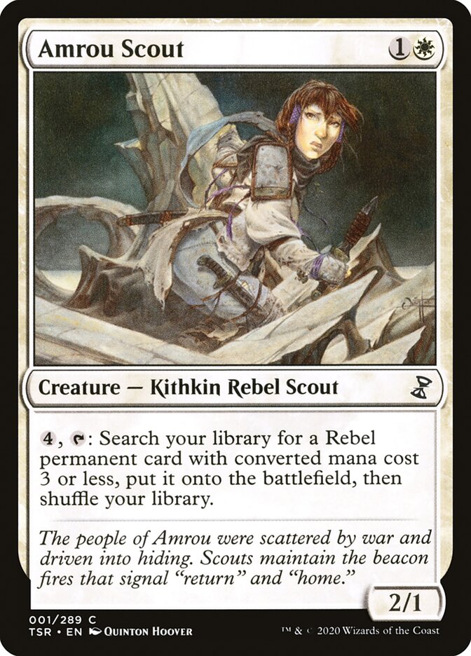 Amrou Scout - (Foil): Time Spiral Remastered