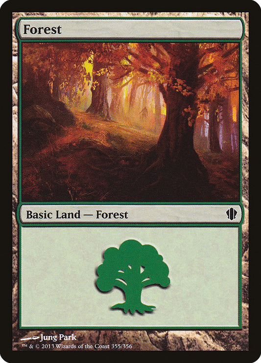 Forest (#355): Commander 2013