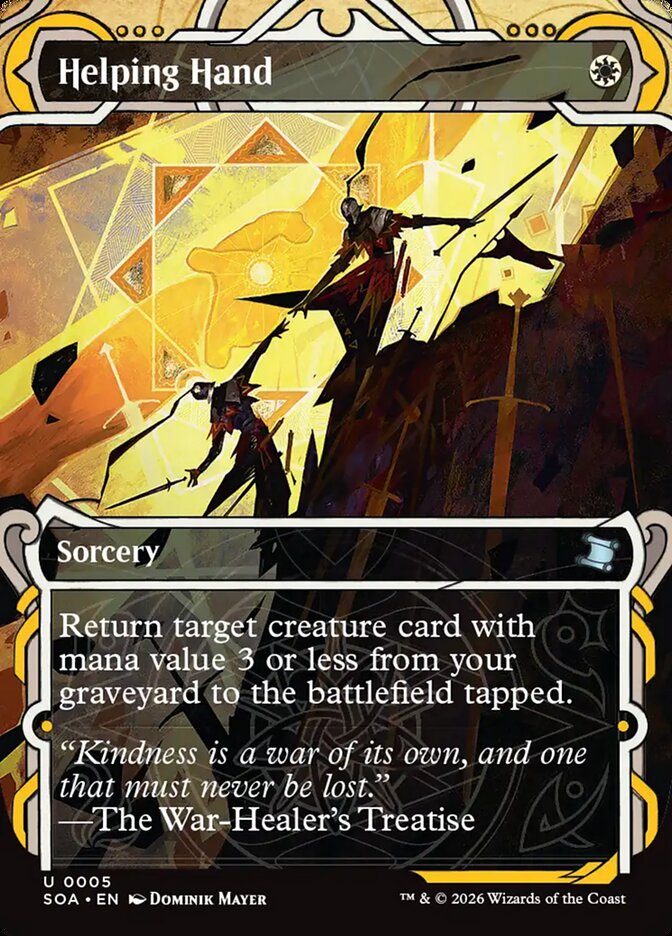 Helping Hand - (Foil): Secrets of Strixhaven Mystical Archive
