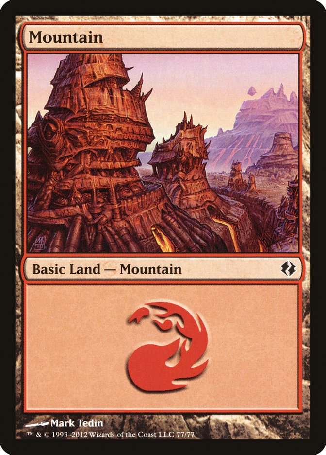 Mountain: Duel Decks: Venser vs. Koth