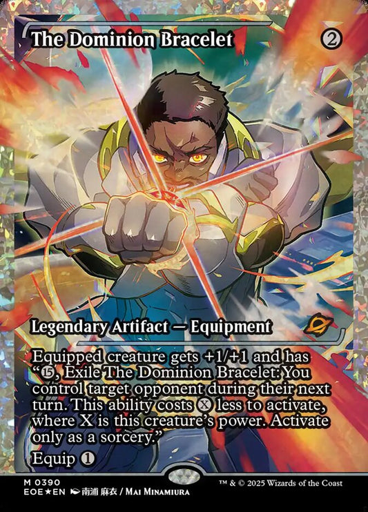 The Dominion Bracelet (Showcase) (Fracture Foil) - (Foil): Edge of Eternities