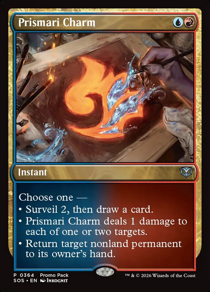Prismari Charm - (Foil): Secrets of Strixhaven