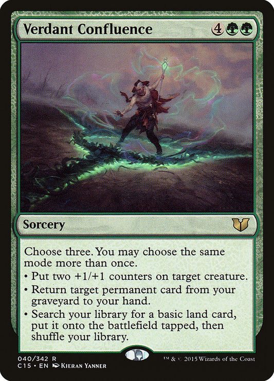 Verdant Confluence: Commander 2015