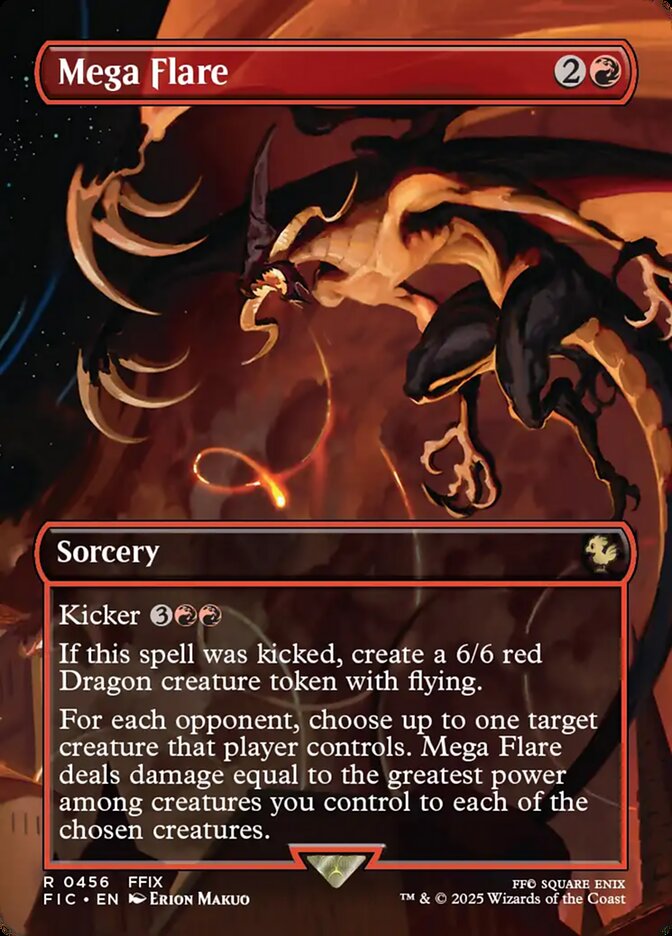 Mega Flare - (Foil): Final Fantasy Commander