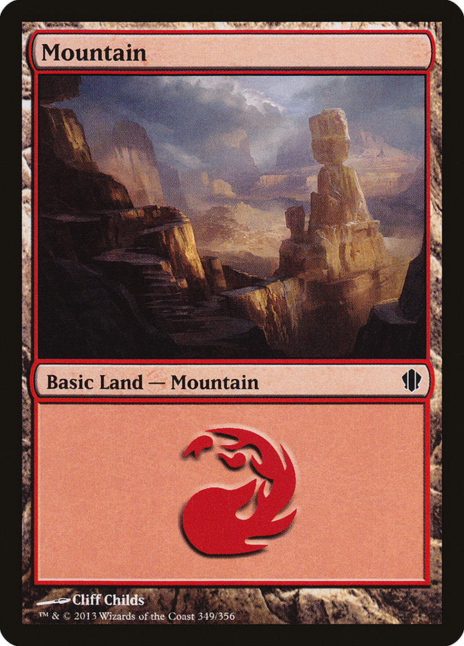 Mountain (#349): Commander 2013