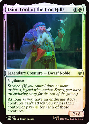 Dáin, Lord of the Iron Hills - (Foil): The Hobbit