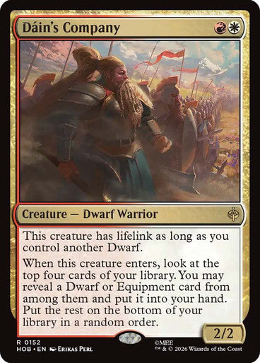 Dáin's Company: The Hobbit