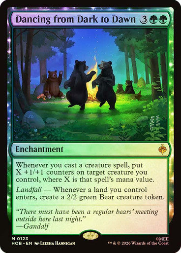 Dancing from Dark to Dawn - (Foil): The Hobbit