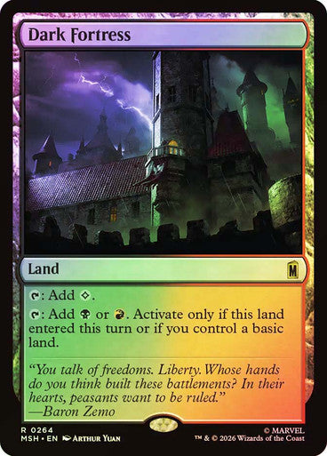 Dark Fortress - (Foil): Marvel Super Heroes