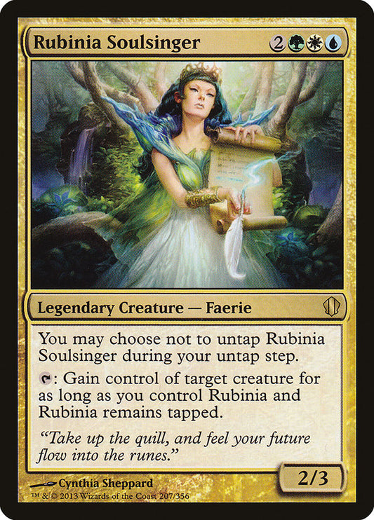 Rubinia Soulsinger: Commander 2013