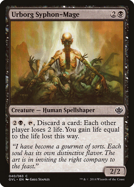 Urborg Syphon-Mage: Duel Decks Anthology: Garruk vs. Liliana