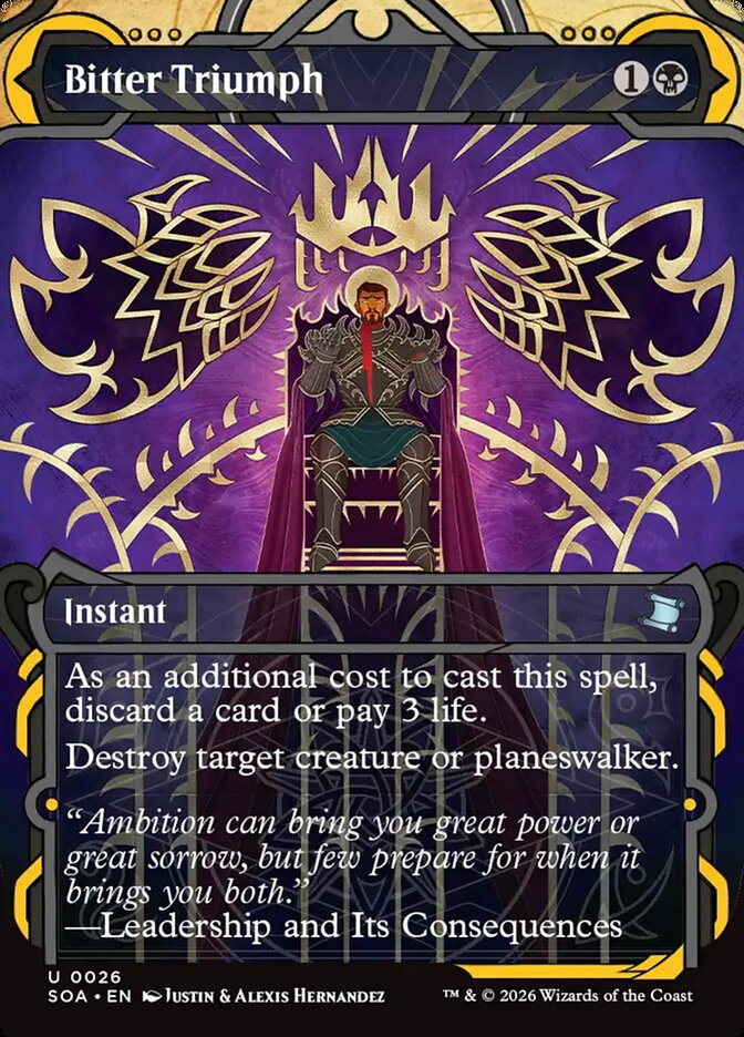 Bitter Triumph: Secrets of Strixhaven Mystical Archive