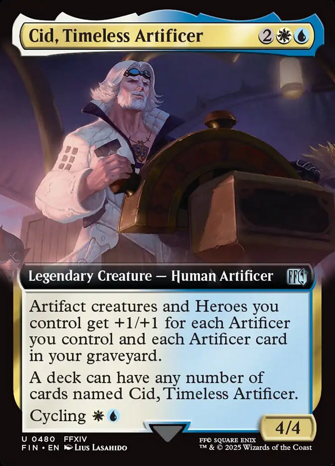 Cid, Timeless Artificer (Extended Art): Final Fantasy