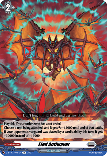 Eled Antiwaver: D Booster Set 13: Flight of Chakrabarthi