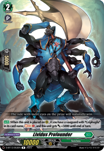 Lividus Profounder: D Booster Set 13: Flight of Chakrabarthi