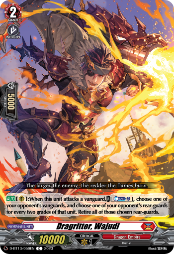 Dragritter, Wajudi: D Booster Set 13: Flight of Chakrabarthi