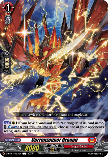 Currenzapper Dragon: D Booster Set 13: Flight of Chakrabarthi