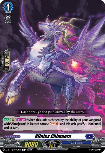 Vilnies Chimaera: D Booster Set 13: Flight of Chakrabarthi