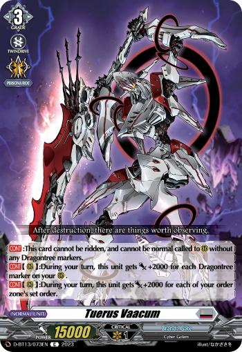 Tuerus Vaacum: D Booster Set 13: Flight of Chakrabarthi