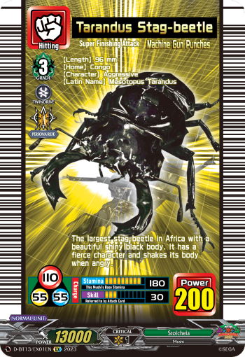 Tarandus Stag-beetle: D Booster Set 13: Flight of Chakrabarthi