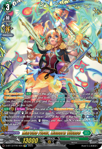 Marche Fleur, Lianorn Vivace: D Booster Set 13: Flight of Chakrabarthi