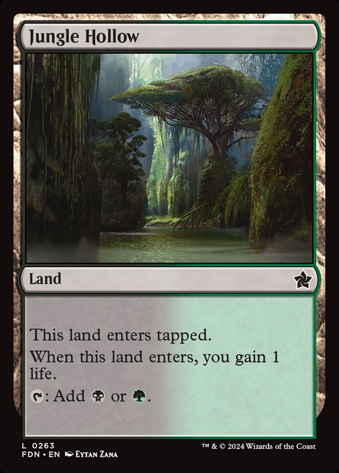 Jungle Hollow - (Foil): Foundations