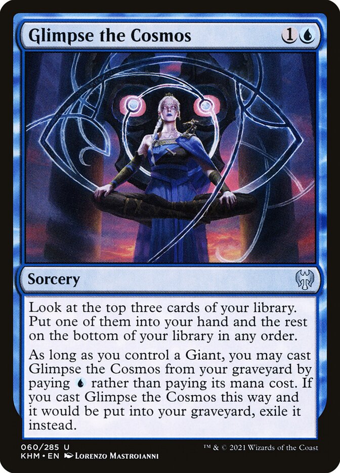 Glimpse the Cosmos - (Foil): Kaldheim