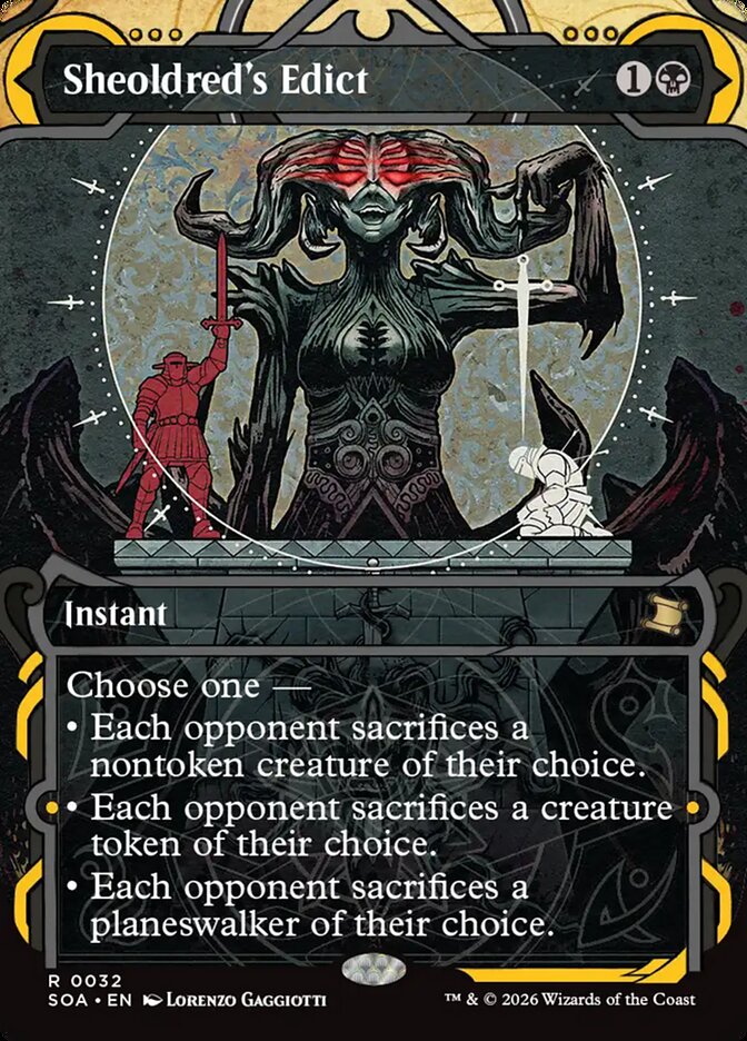 Sheoldred's Edict: Secrets of Strixhaven Mystical Archive