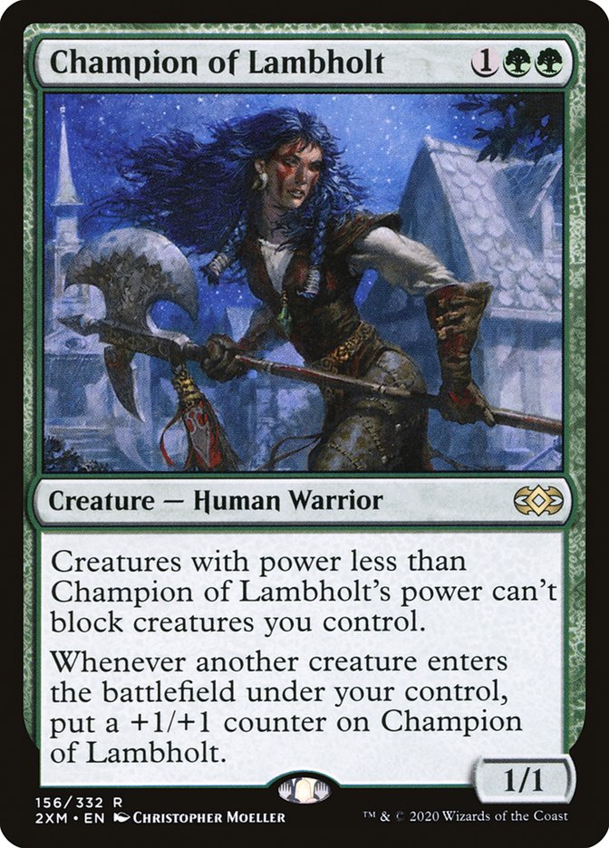 Champion of Lambholt - (Foil): Double Masters