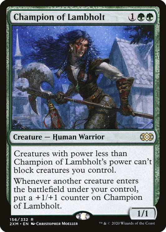 Champion of Lambholt - (Foil): Double Masters