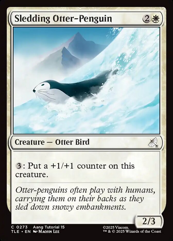 Sledding Otter-Penguin (#273): Avatar: The Last Airbender Eternal