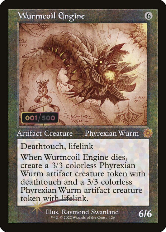 Wurmcoil Engine (#126) (Retro Frame) - (Foil): The Brothers' War Retro Artifacts