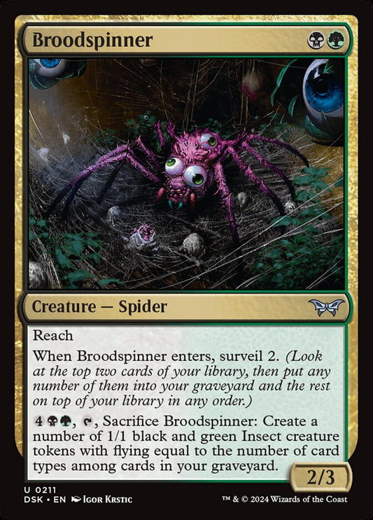 Broodspinner - (Foil): Duskmourn: House of Horror