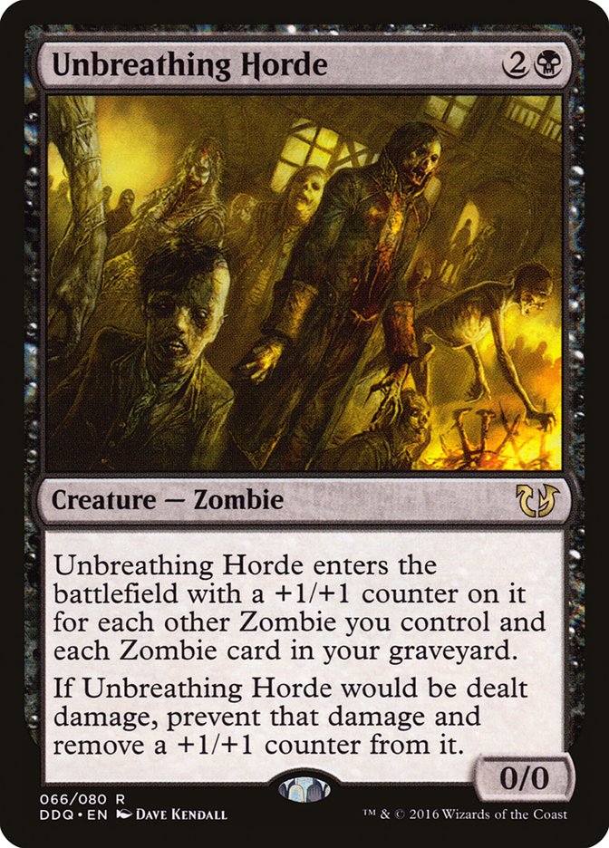 Unbreathing Horde: Duel Decks: Blessed vs. Cursed