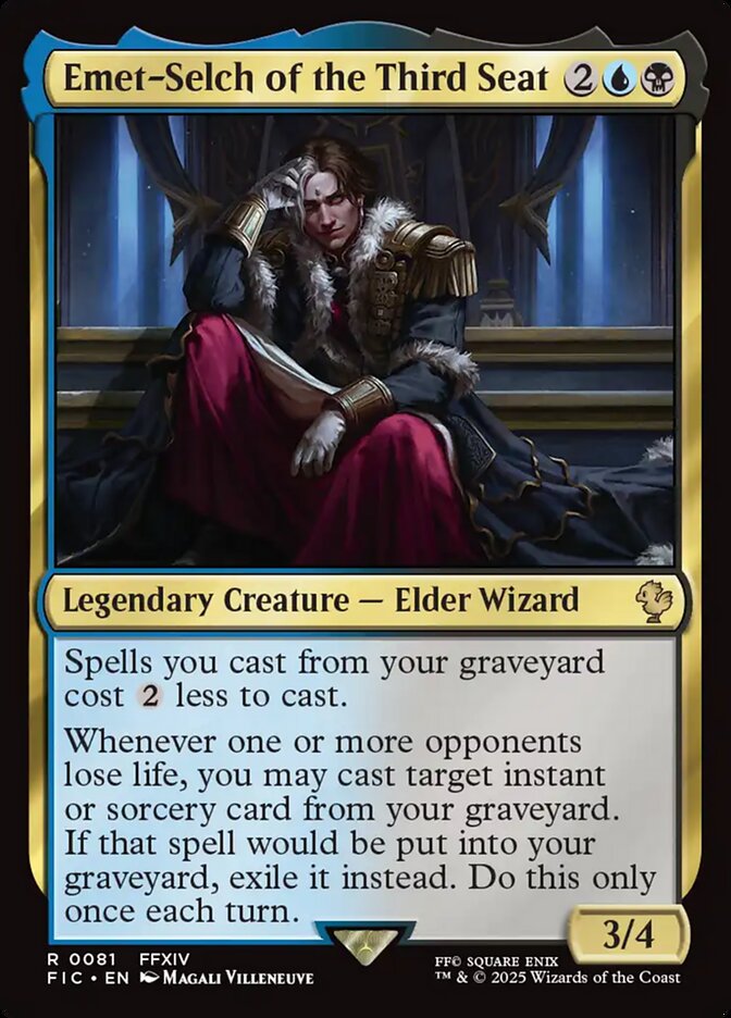 Emet-Selch of the Third Seat: Final Fantasy Commander