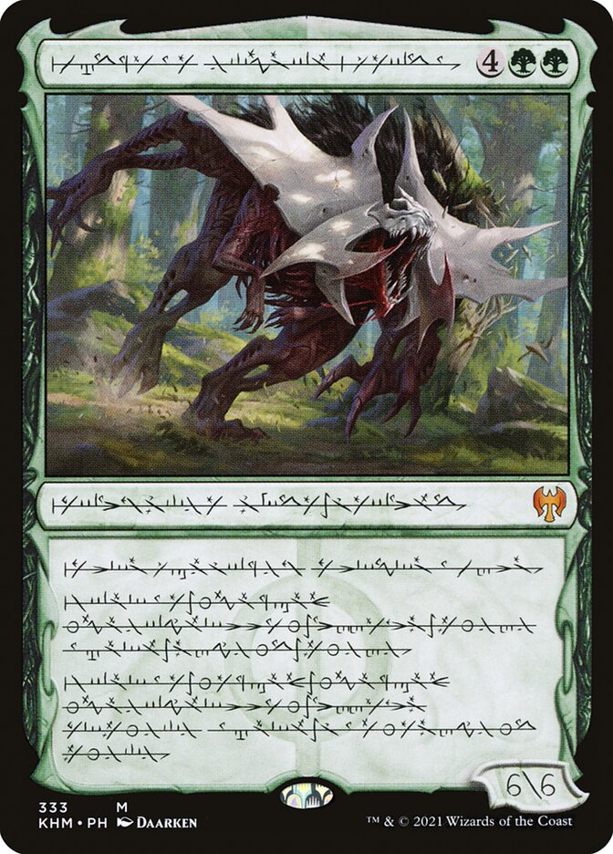 Vorinclex, Monstrous Raider (Phyrexian) - (Foil): Kaldheim