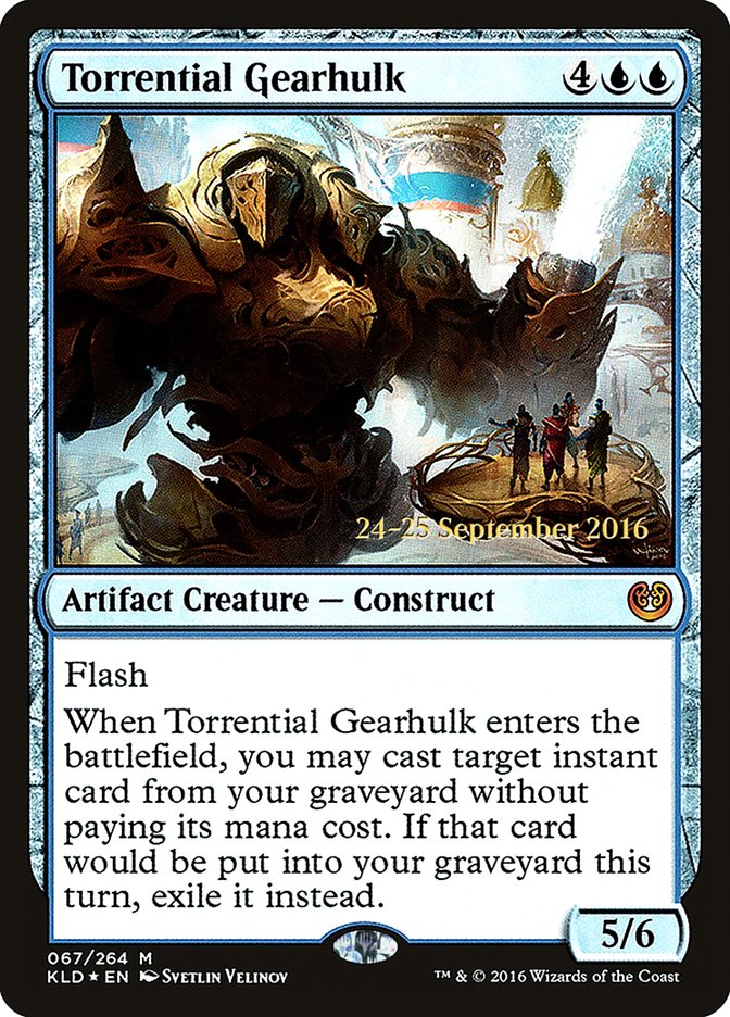 Torrential Gearhulk - (Foil): Kaladesh Promos