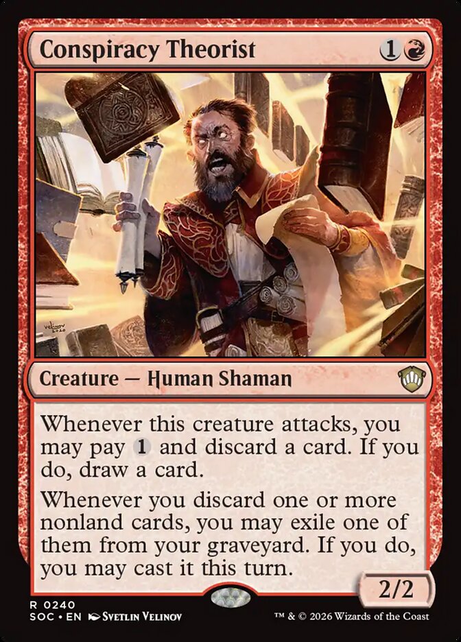 Conspiracy Theorist: Secrets of Strixhaven Commander