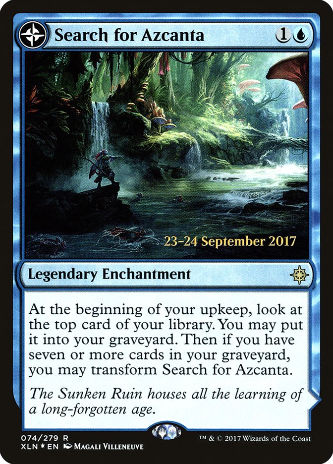 Search for Azcanta // Azcanta, the Sunken Ruin - (Foil): Ixalan Promos