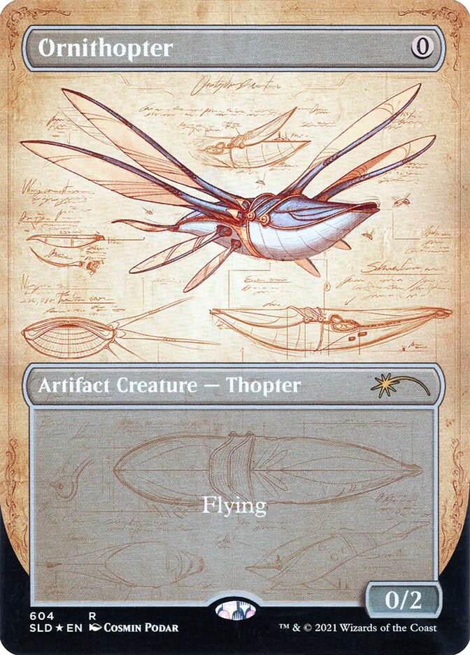 Ornithopter (Secret Lair) (Borderless) - (Foil)