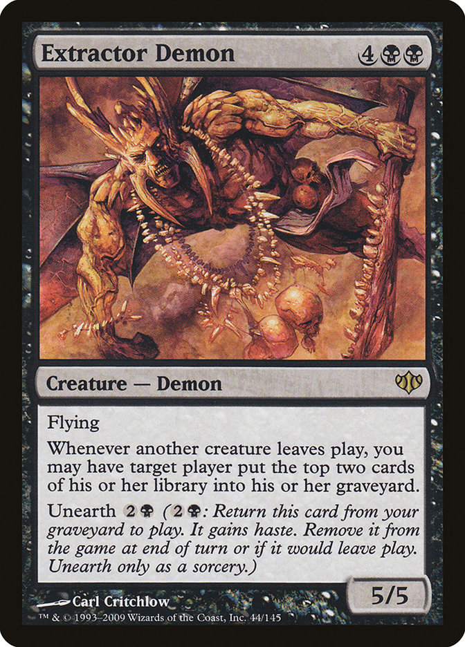 Extractor Demon - (Foil): Conflux