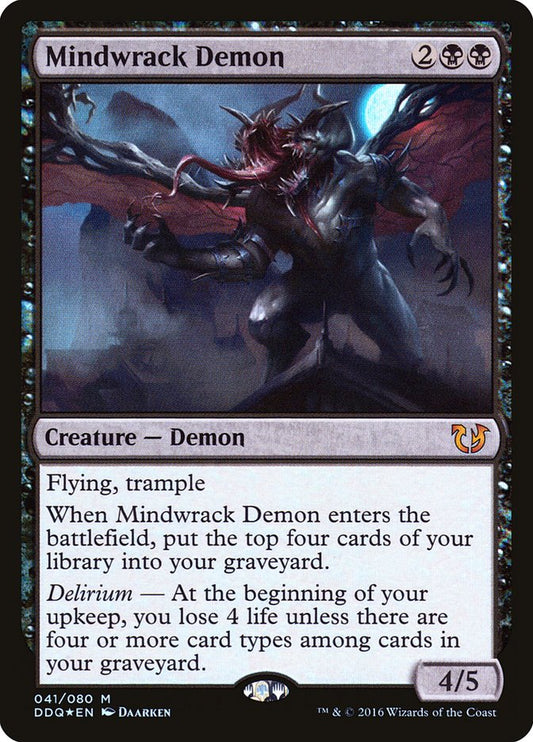 Mindwrack Demon - (Foil): Duel Decks: Blessed vs. Cursed